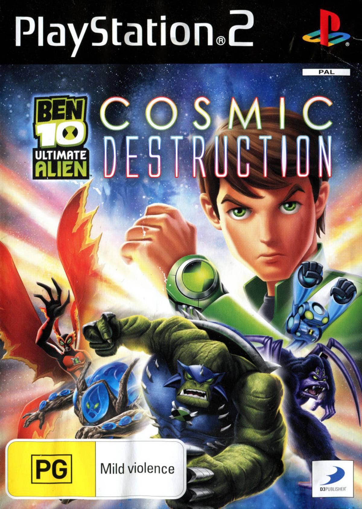 Download Torrent Ben 10: Ultimate Alien – Cosmic Destruction ISO – PS2