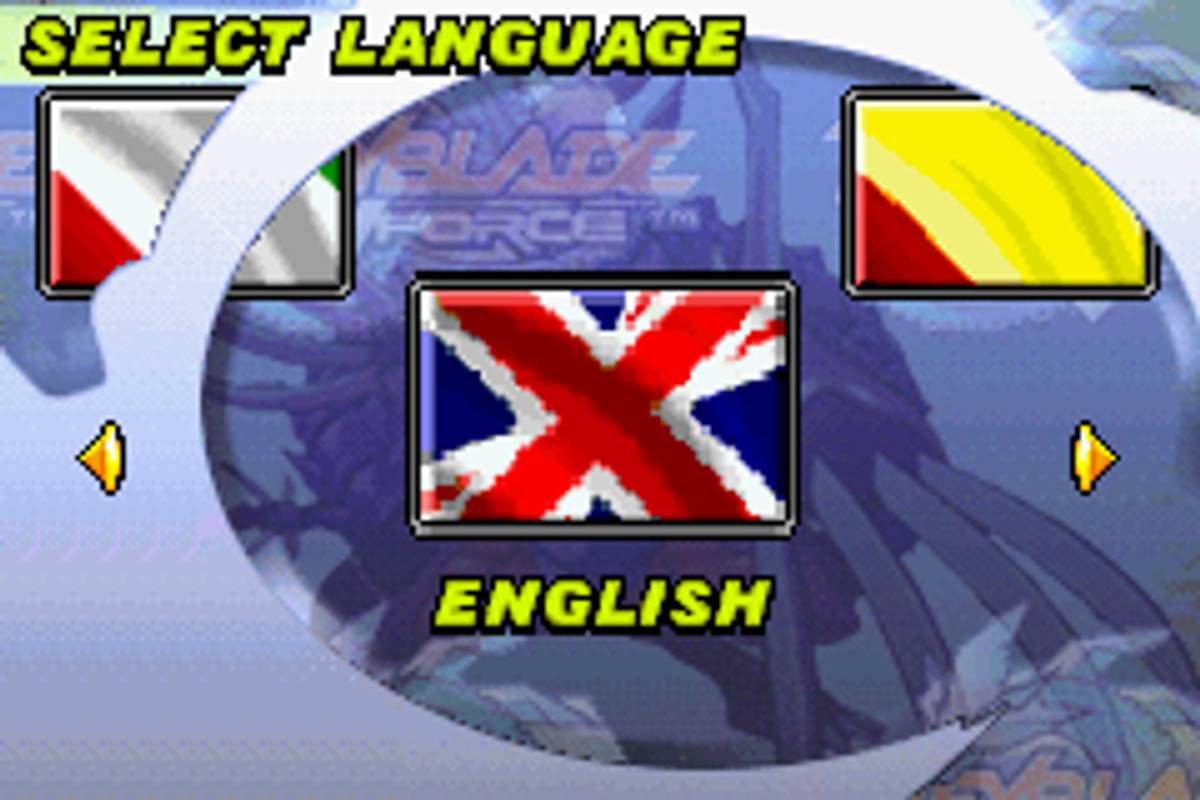 Beyblade VForce: Ultimate Blader Jam ROM - GBA screenshot 1