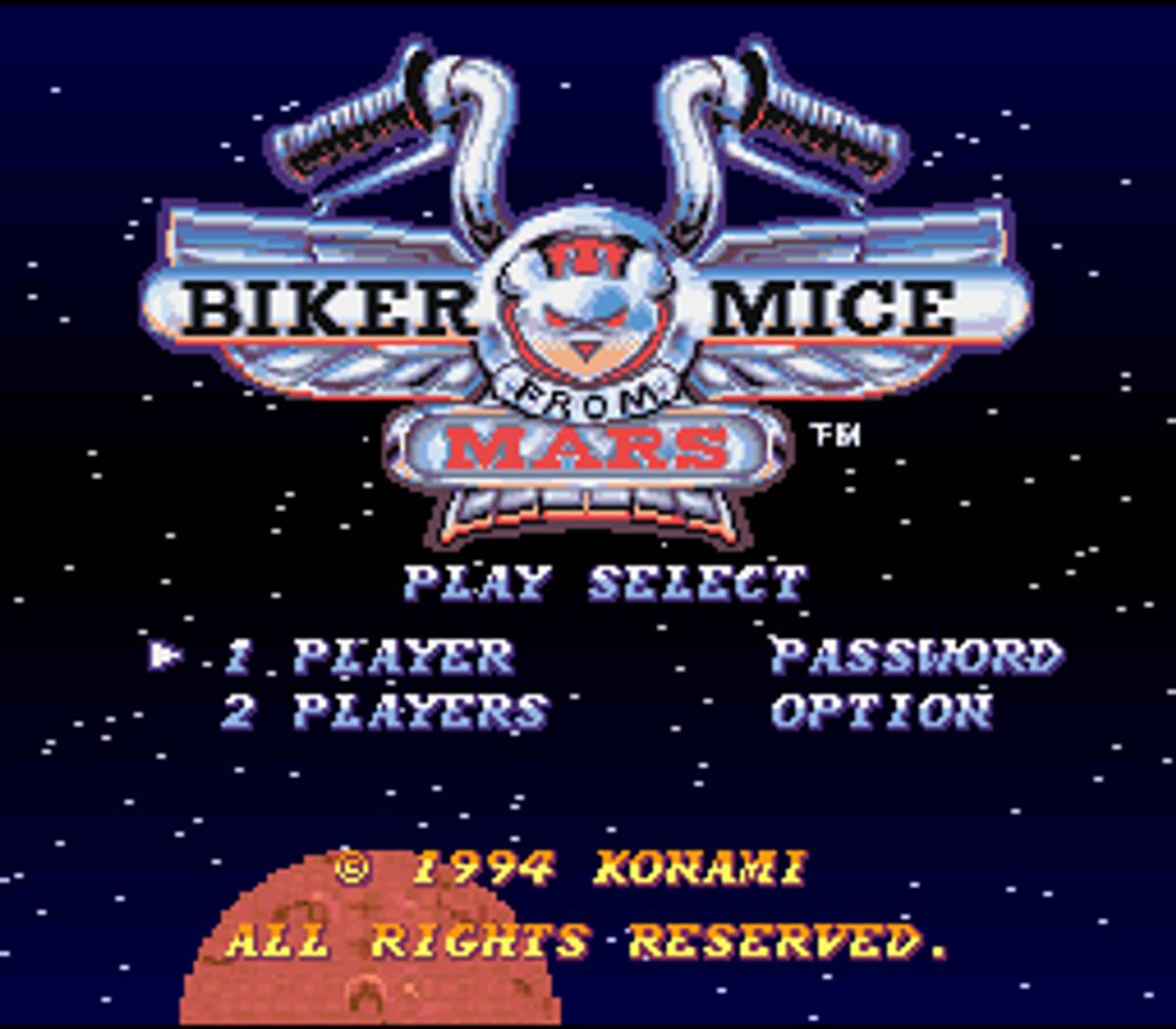 Biker Mice from Mars ROM - SNES screenshot 1