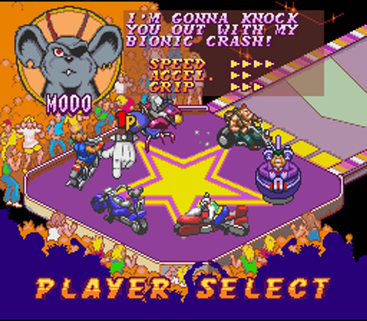Biker Mice from Mars ROM - SNES screenshot 2