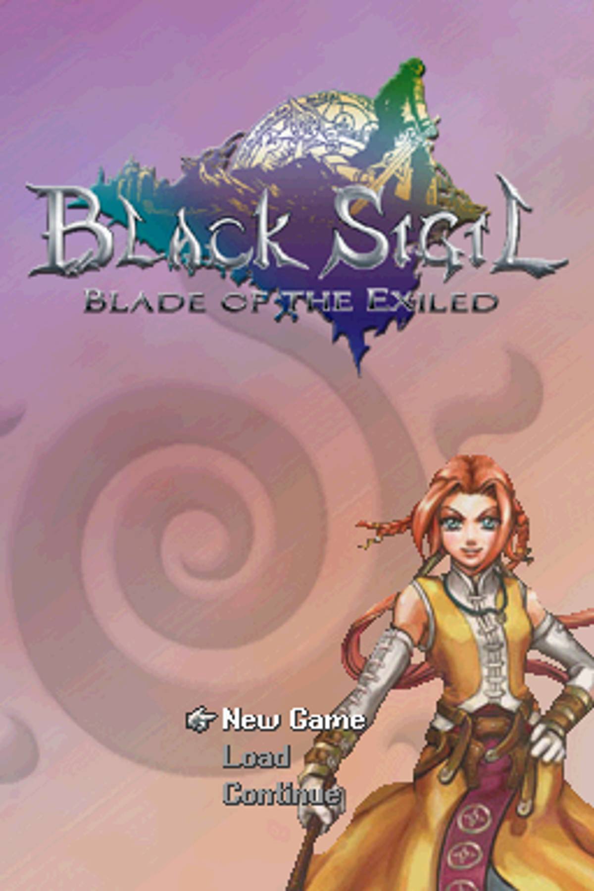 Black Sigil: Blade of the Exiled ROM - NDS screenshot 1
