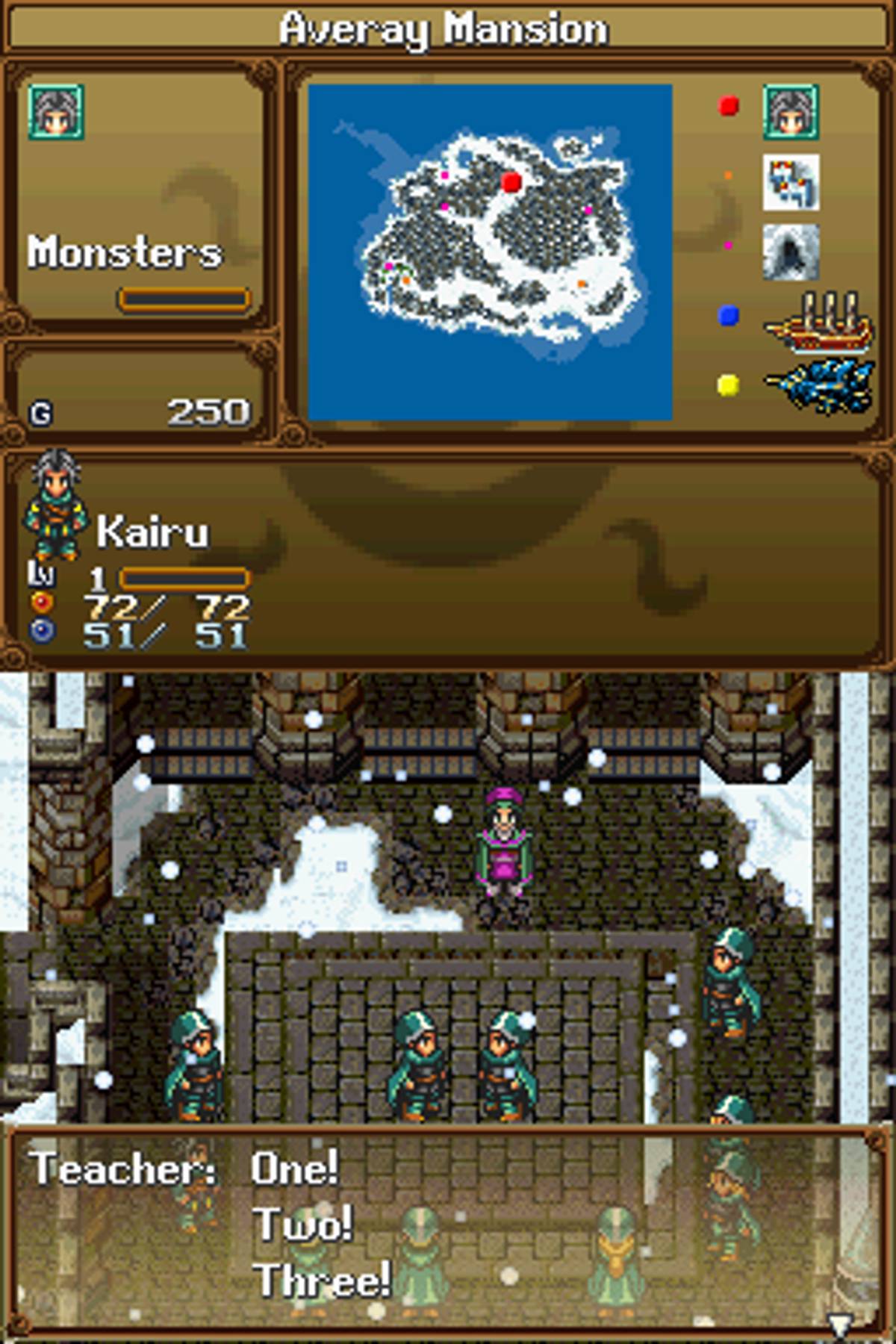 Black Sigil: Blade of the Exiled ROM - NDS screenshot 2