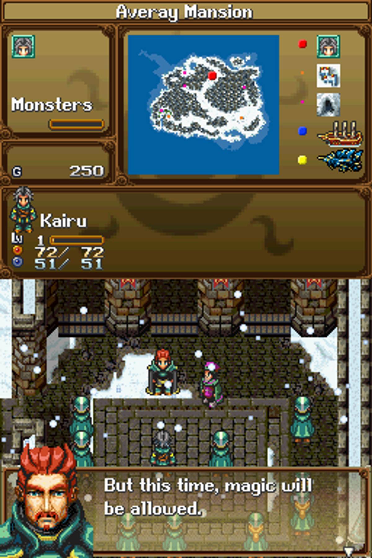 Black Sigil: Blade of the Exiled ROM - NDS screenshot 4