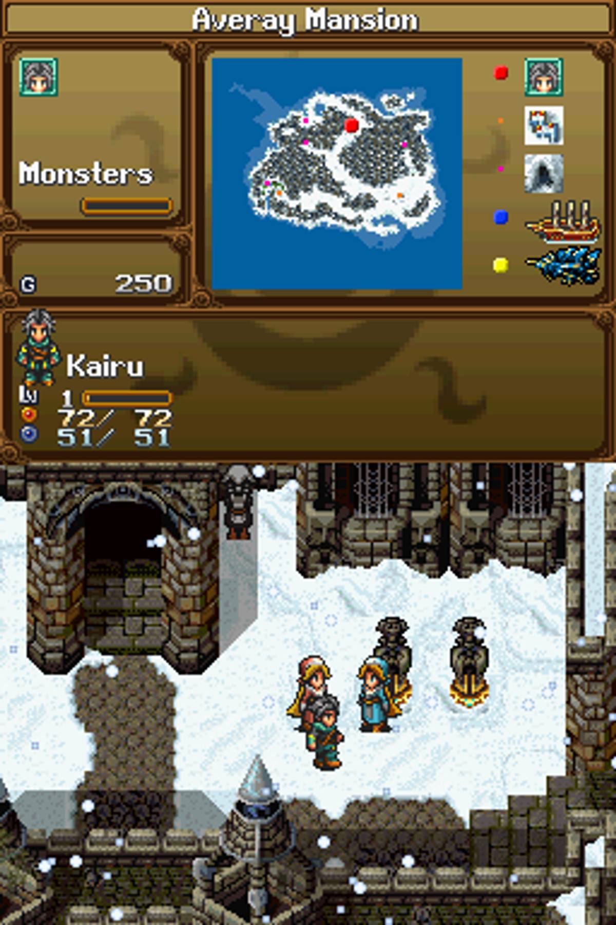 Black Sigil: Blade of the Exiled ROM - NDS screenshot 6
