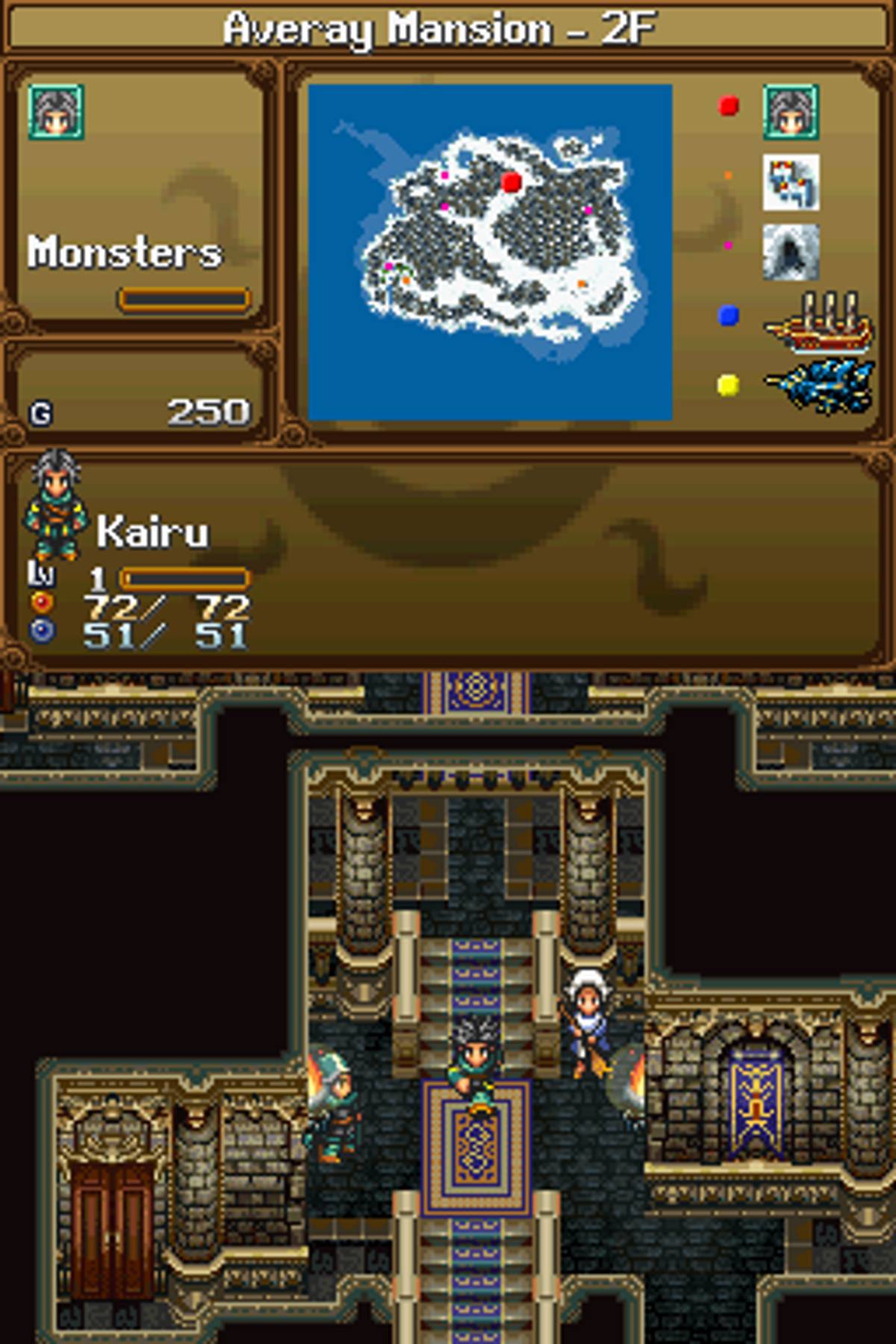 Black Sigil: Blade of the Exiled ROM - NDS screenshot 7