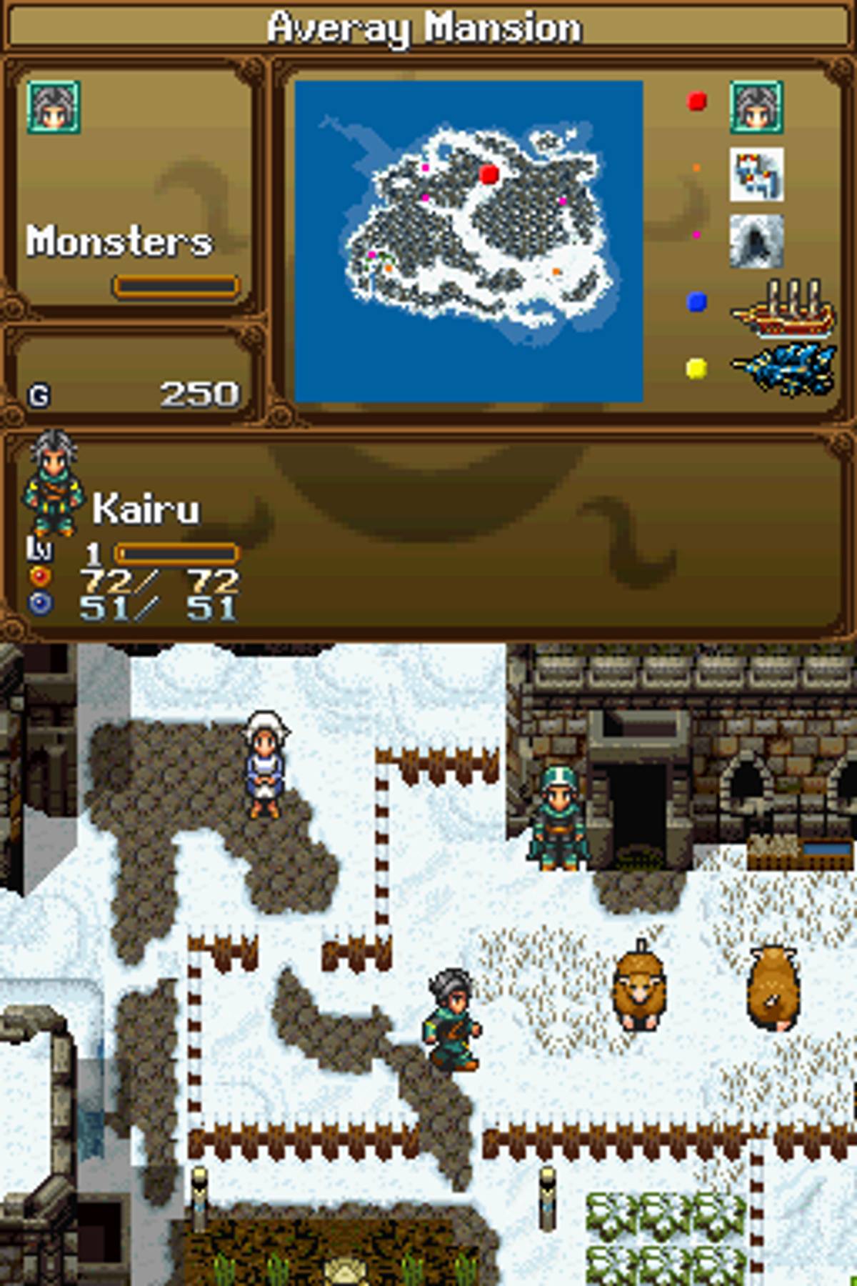 Black Sigil: Blade of the Exiled ROM - NDS screenshot 8