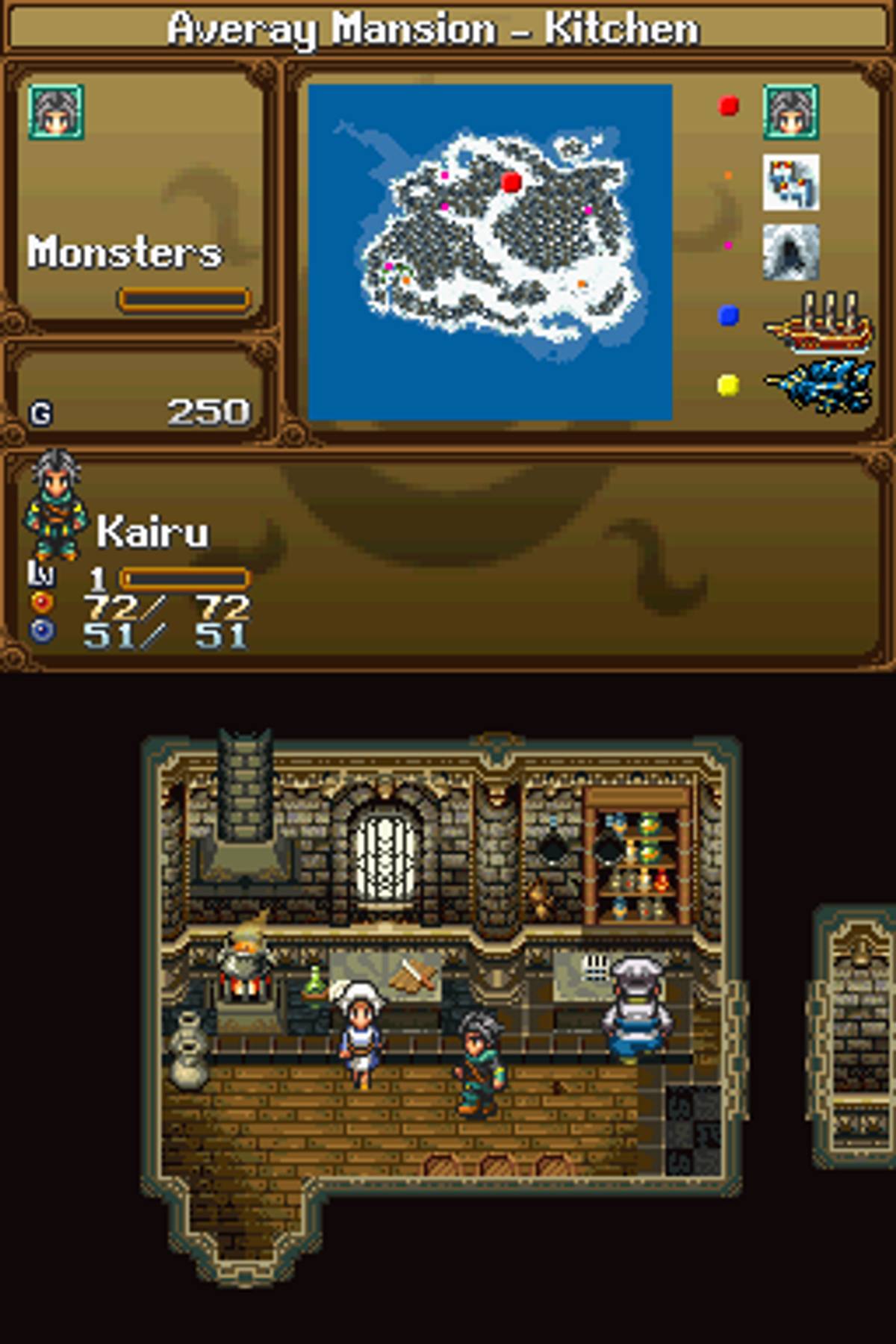 Black Sigil: Blade of the Exiled ROM - NDS screenshot 9