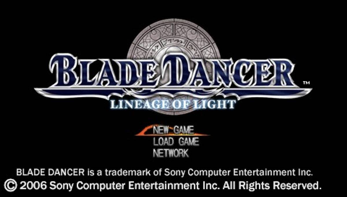 Blade Dancer: Lineage of Light ISO - PSP screenshot 1