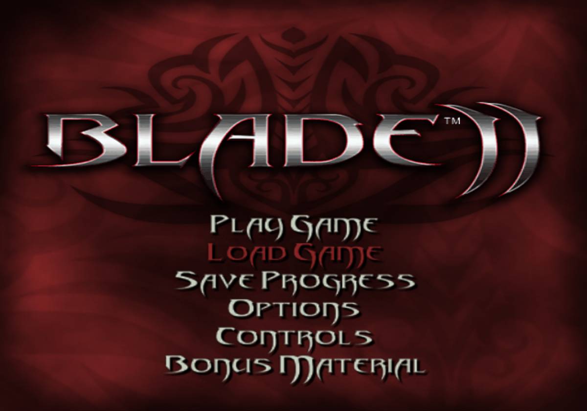 Blade II ISO - PS2 screenshot 1