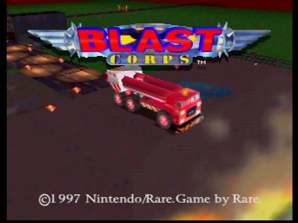 Blast Corps ROM - N64 screenshot 1
