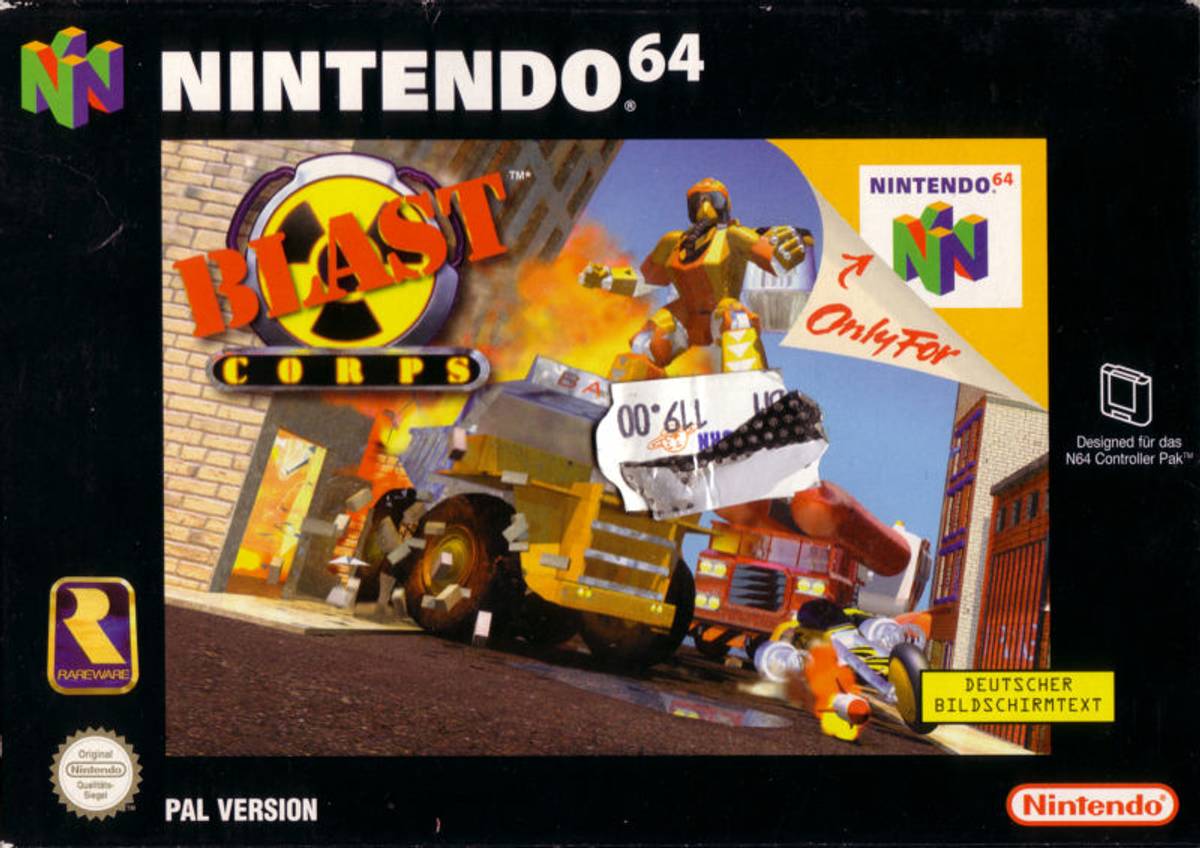 Download Torrent Blast Corps ROM – N64