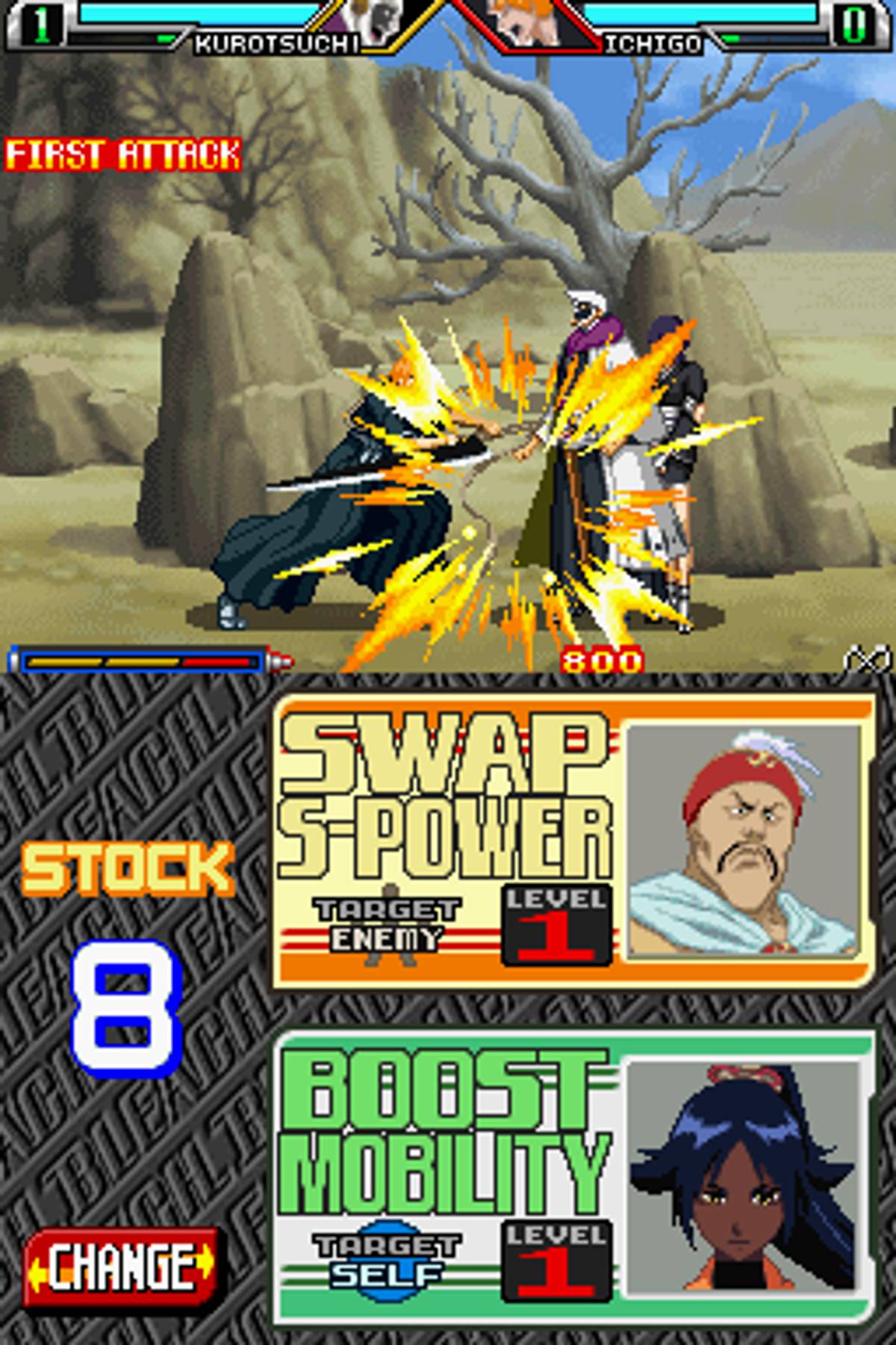 Bleach: The Blade of Fate ROM - NDS screenshot 6