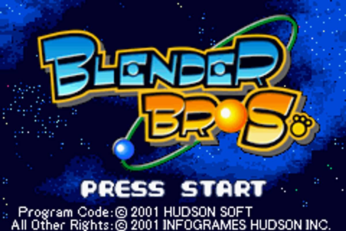 Blender Bros. ROM - GBA screenshot 1