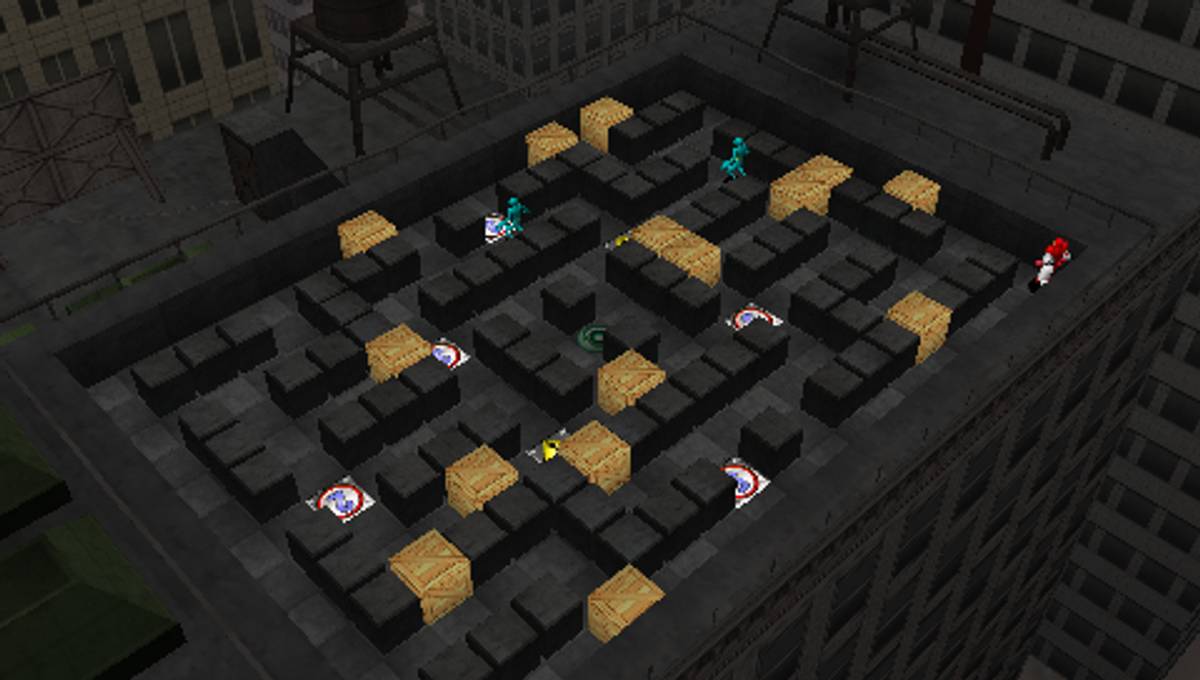 Bomberman: Bakufū Sentai Bombermen ISO - PSP screenshot 3