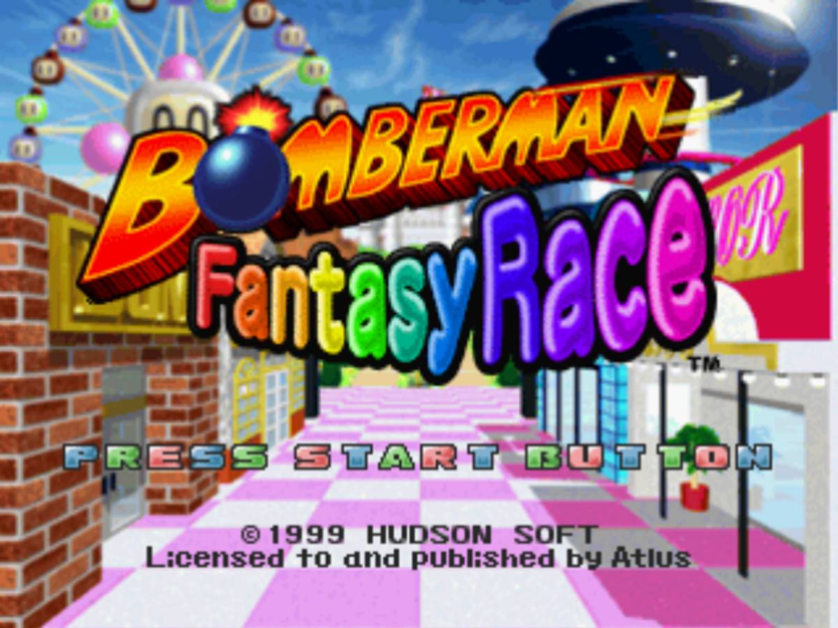 Bomberman Fantasy Race ISO - PS1 screenshot 1