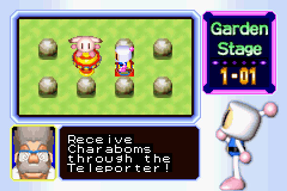 Bomberman Max 2: Blue Advance ROM - GBA screenshot 2