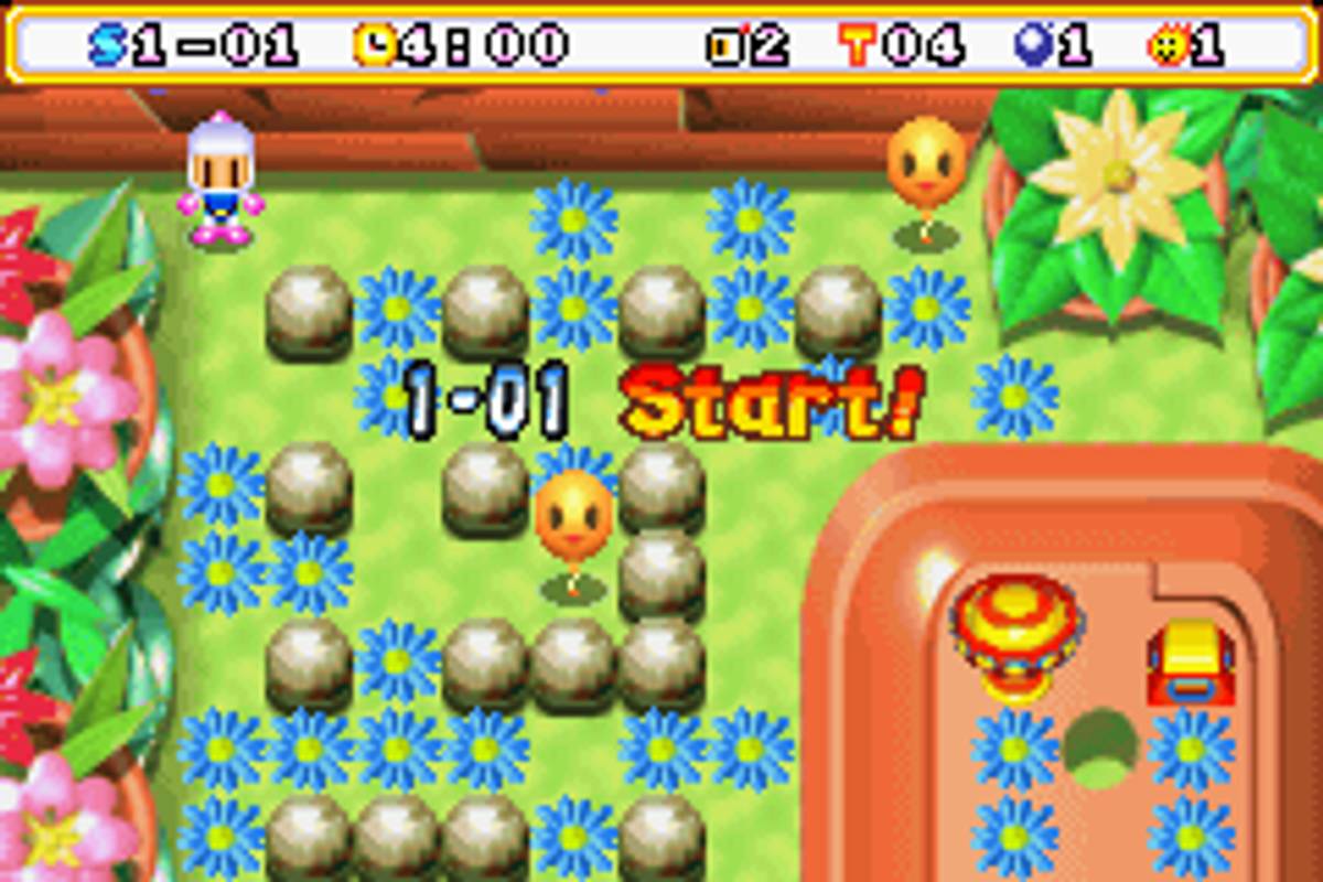 Bomberman Max 2: Blue Advance ROM - GBA screenshot 3