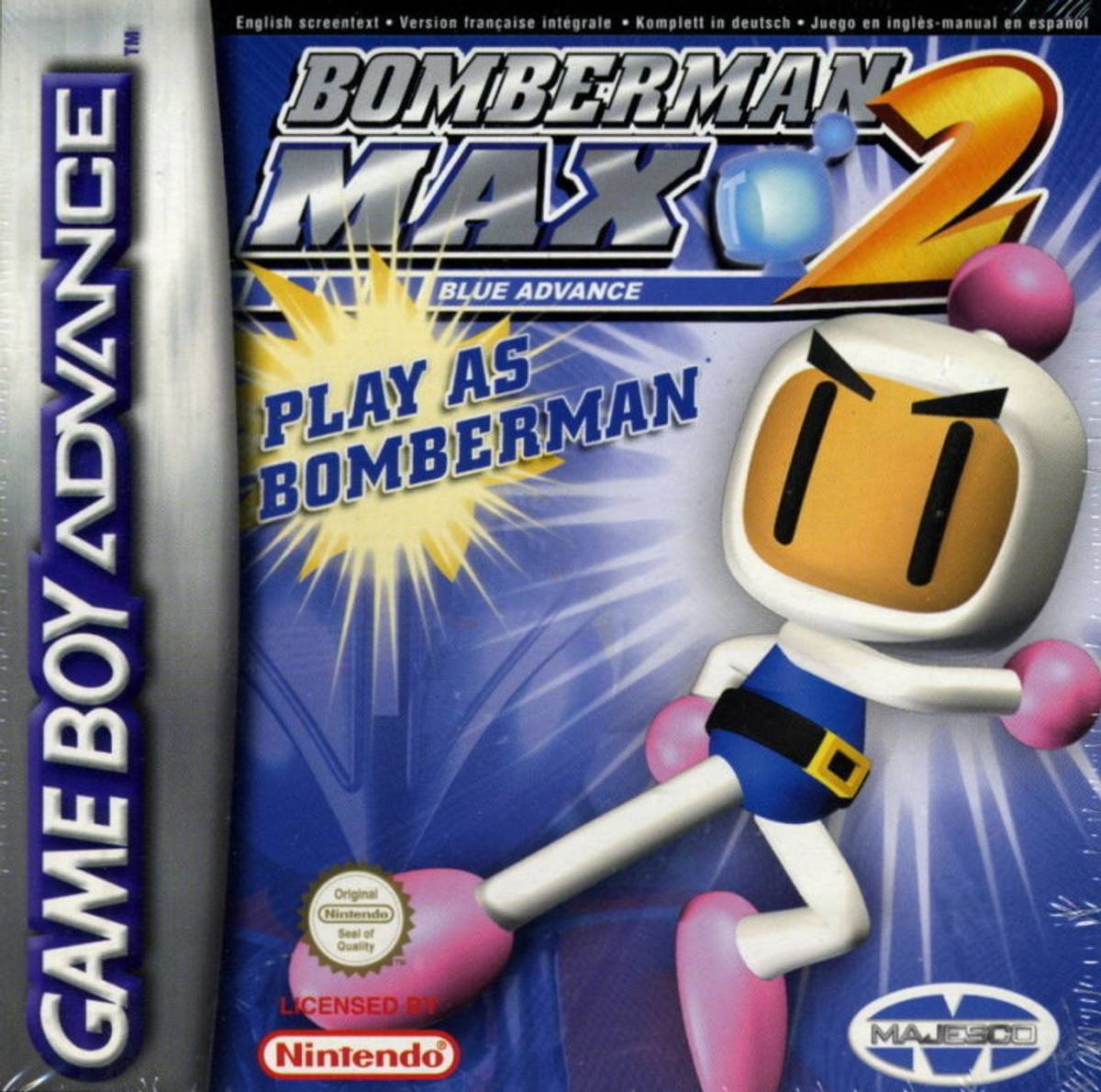 Download Torrent Bomberman Max 2: Blue Advance ROM – GBA