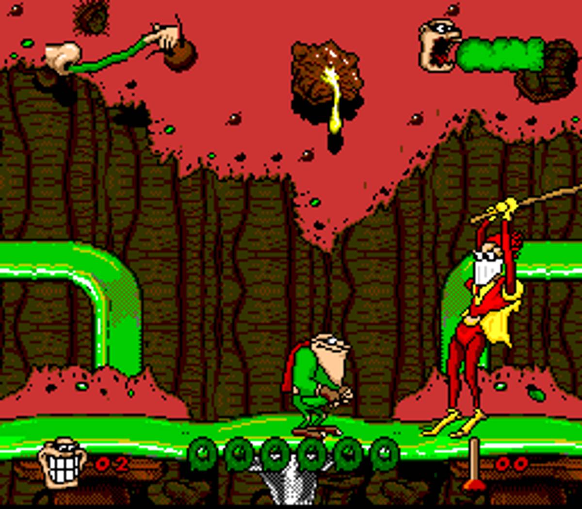 Boogerman: A Pick and Flick Adventure ROM - SNES screenshot 10