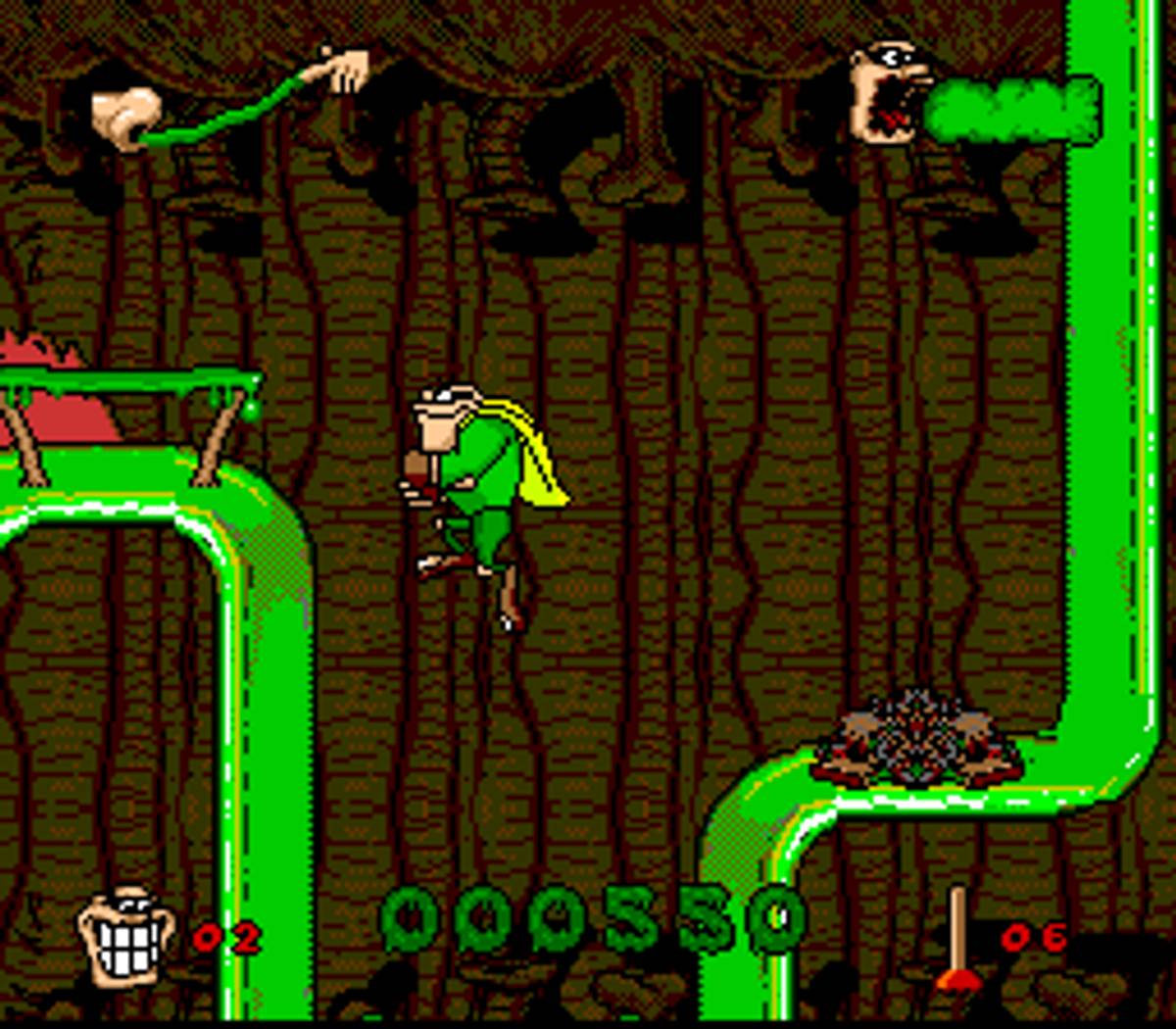 Boogerman: A Pick and Flick Adventure ROM - SNES screenshot 3