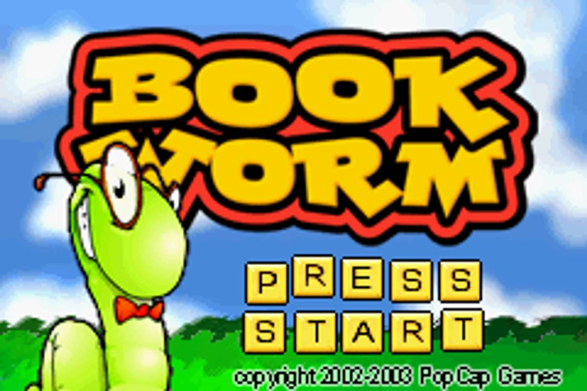 Bookworm Deluxe ROM - GBA screenshot 1