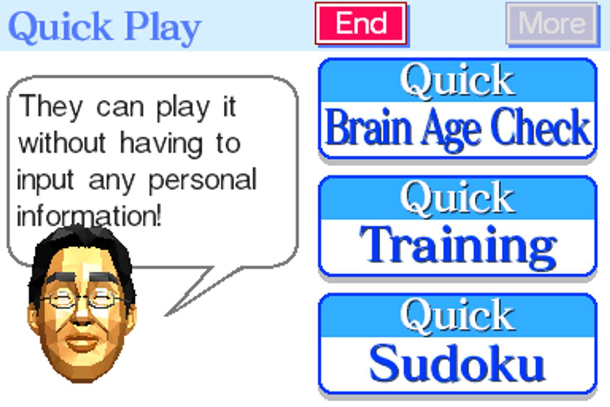 Brain Age: Train Your Brain in Minutes a Day! ROM - NDS screenshot 3