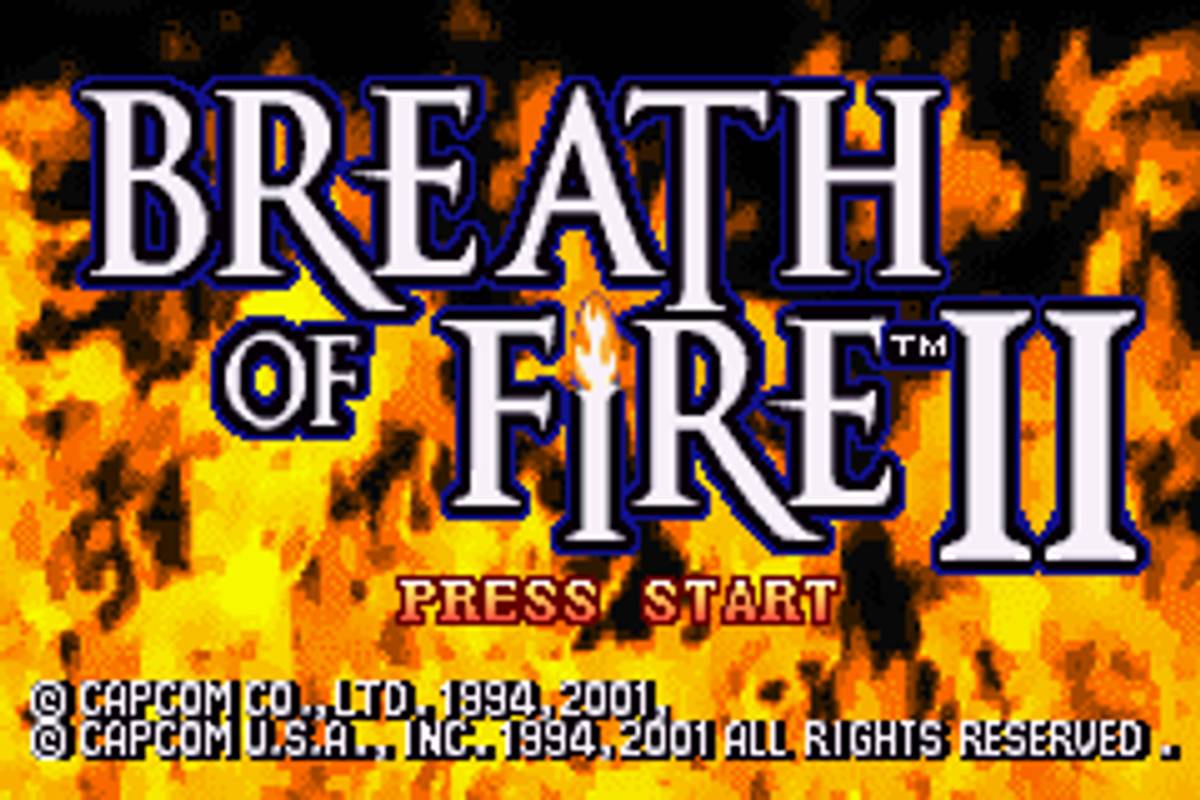 Breath of Fire II ROM - GBA screenshot 1