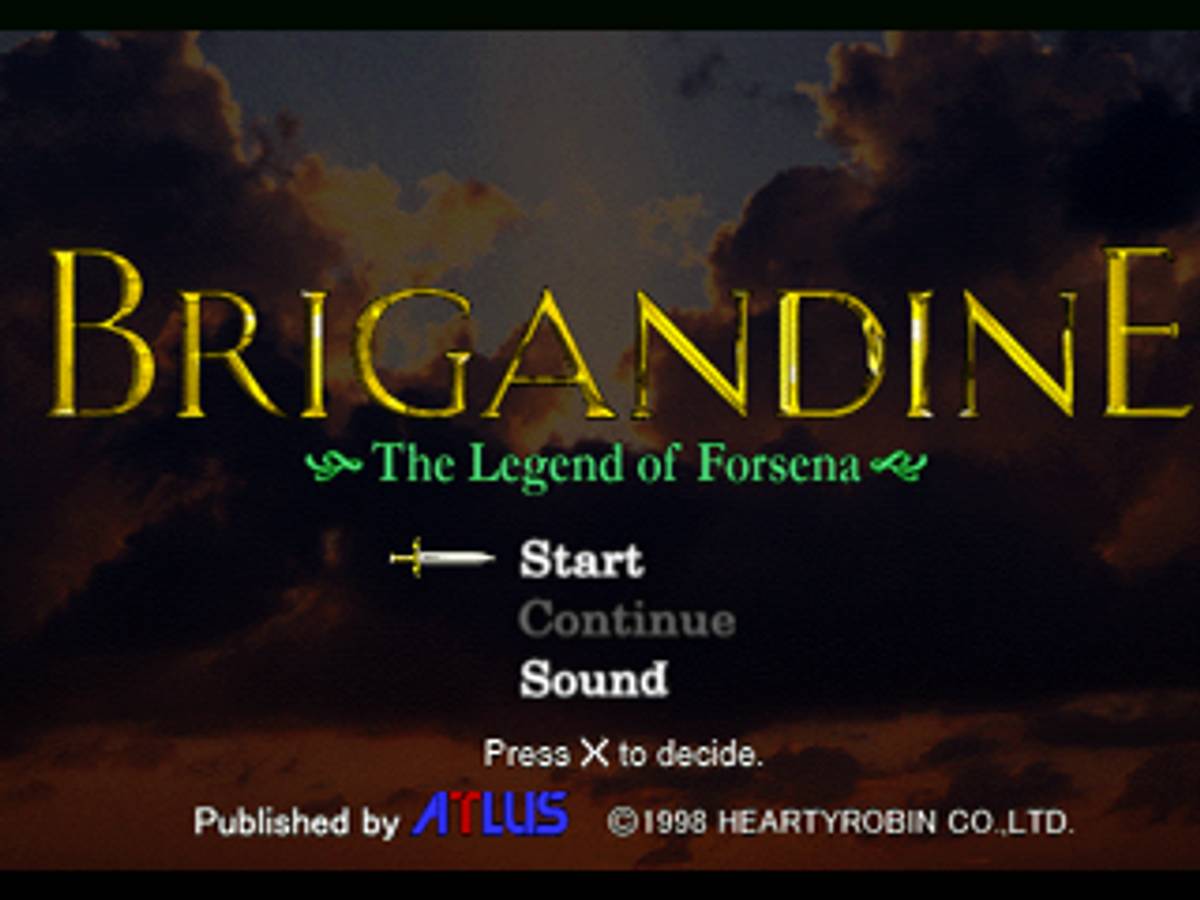 Brigandine: The Legend of Forsena ISO - PS1 screenshot 3