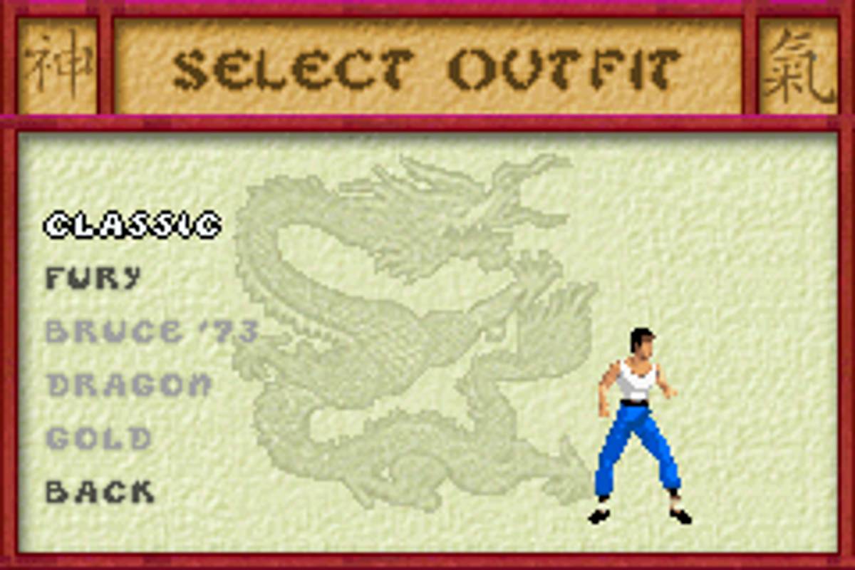 Bruce Lee: Return of the Legend ROM - GBA screenshot 2