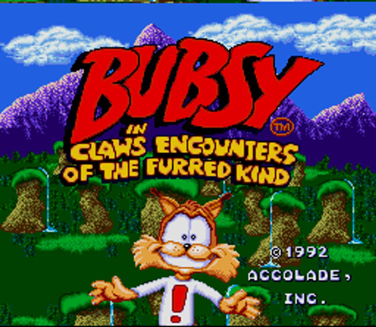 Bubsy in: Claws Encounters of the Furred Kind ROM - SNES screenshot 1