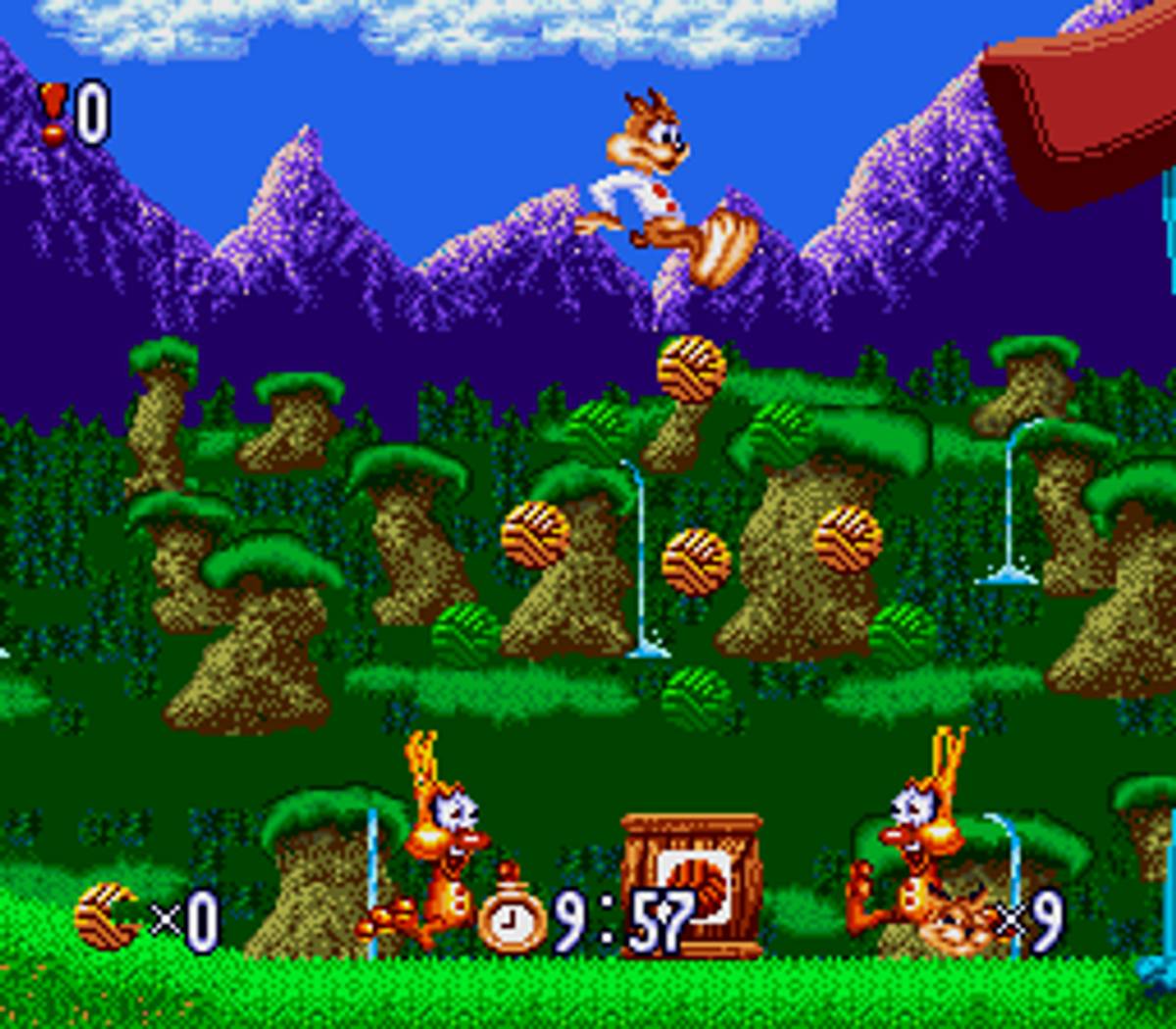 Bubsy in: Claws Encounters of the Furred Kind ROM - SNES screenshot 5