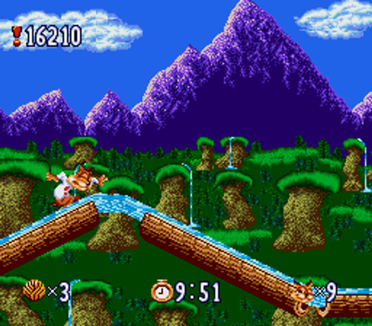 Bubsy in: Claws Encounters of the Furred Kind ROM - SNES screenshot 8