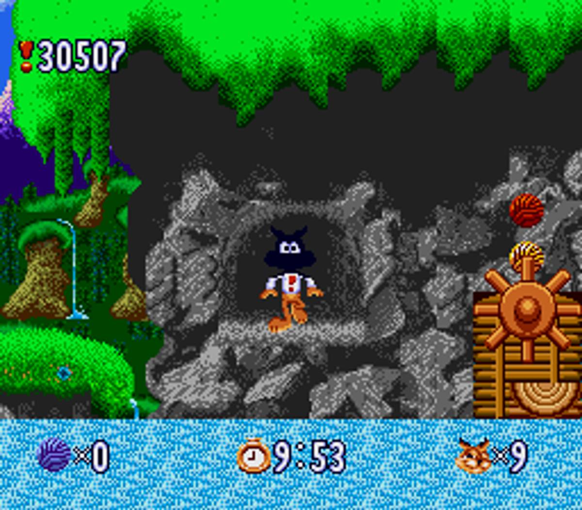 Bubsy in: Claws Encounters of the Furred Kind ROM - SNES screenshot 9
