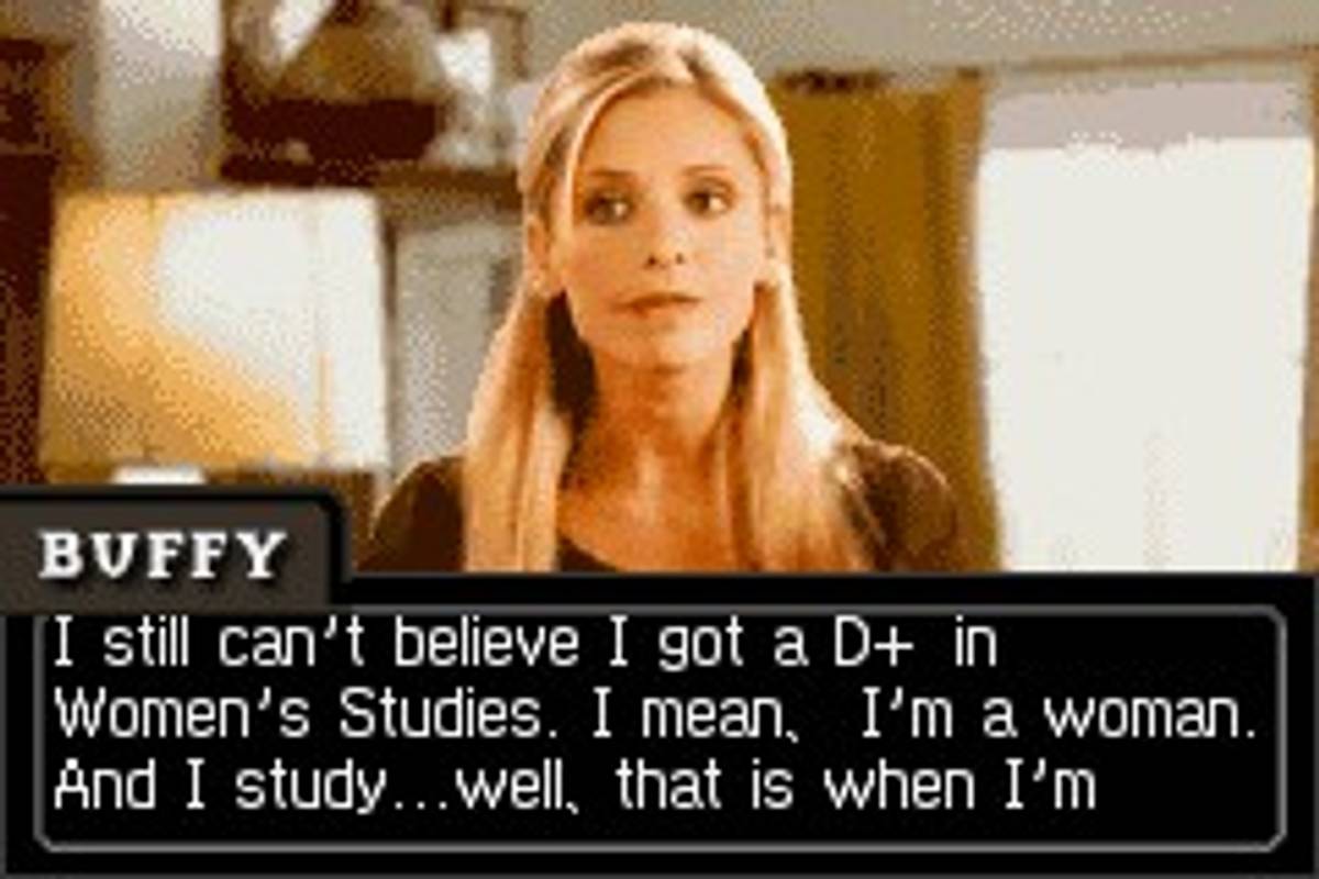 Buffy the Vampire Slayer: Wrath of the Darkhul King ROM - GBA screenshot 2