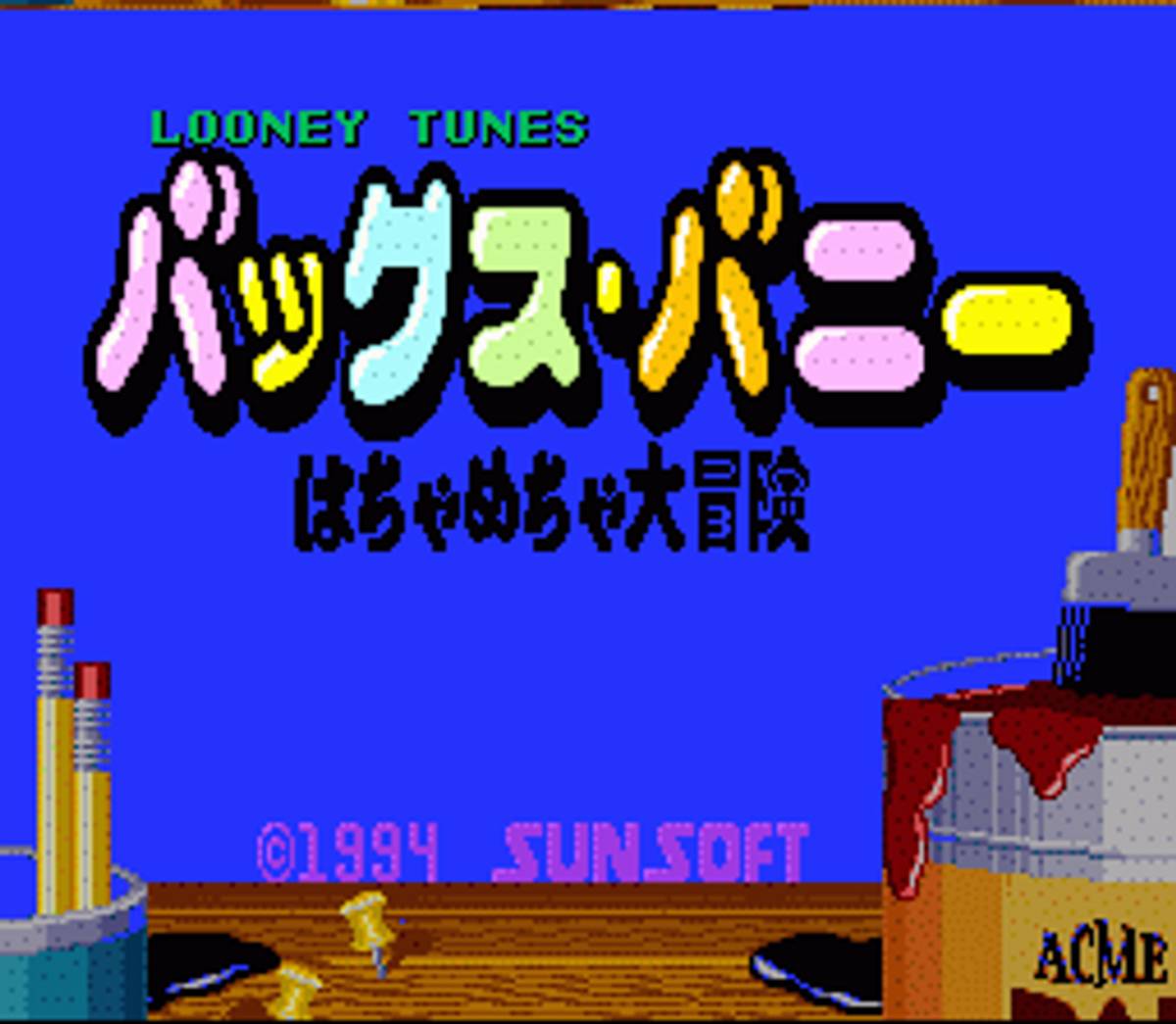 Bugs Bunny Rabbit Rampage ROM - SNES screenshot 2