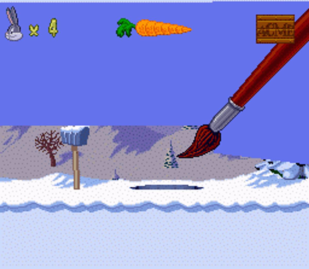 Bugs Bunny Rabbit Rampage ROM - SNES screenshot 3