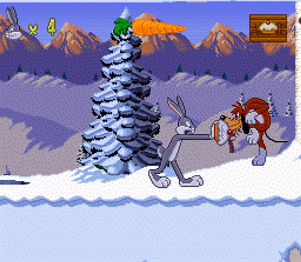 Bugs Bunny Rabbit Rampage ROM - SNES screenshot 4