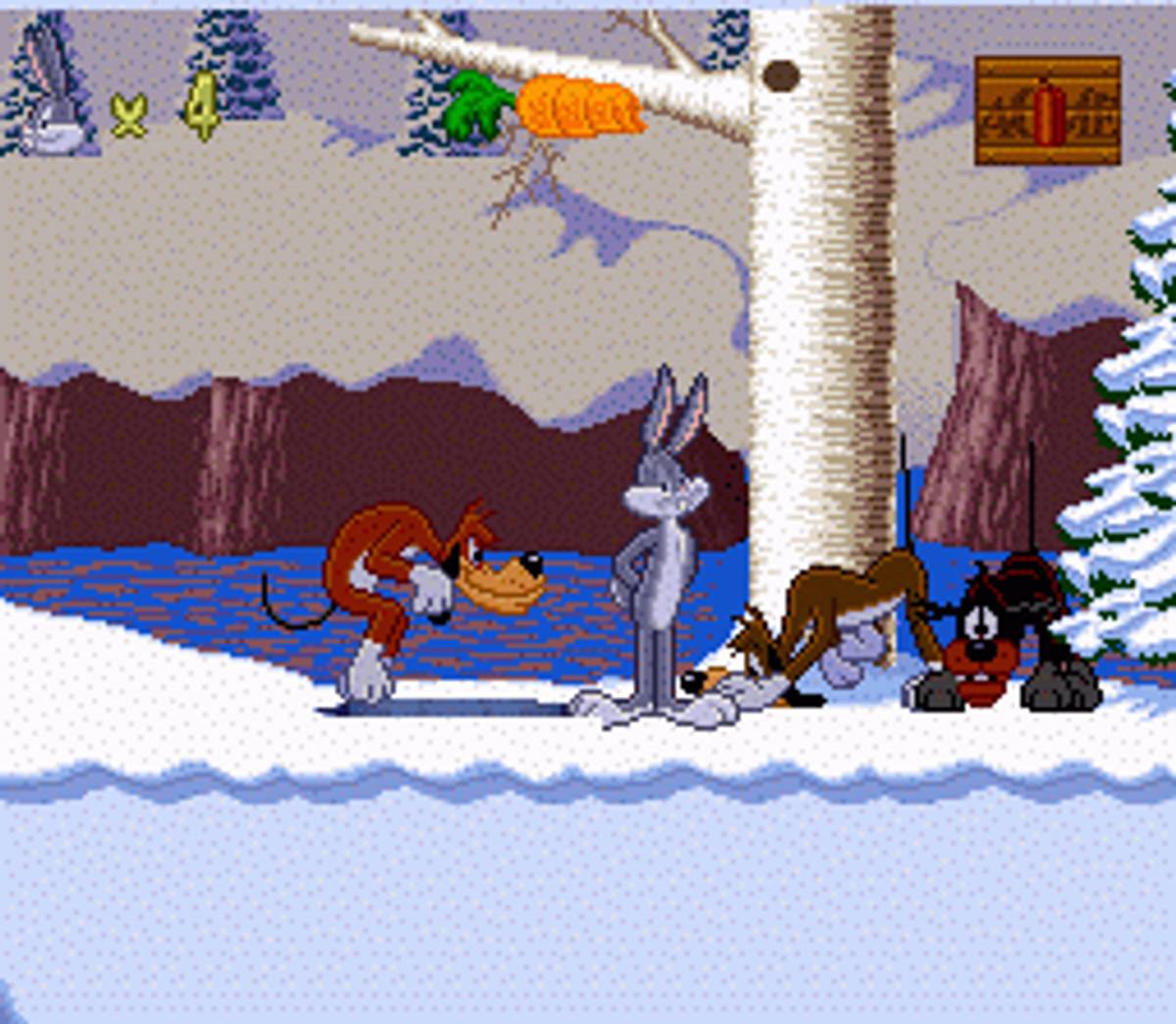 Bugs Bunny Rabbit Rampage ROM - SNES screenshot 5
