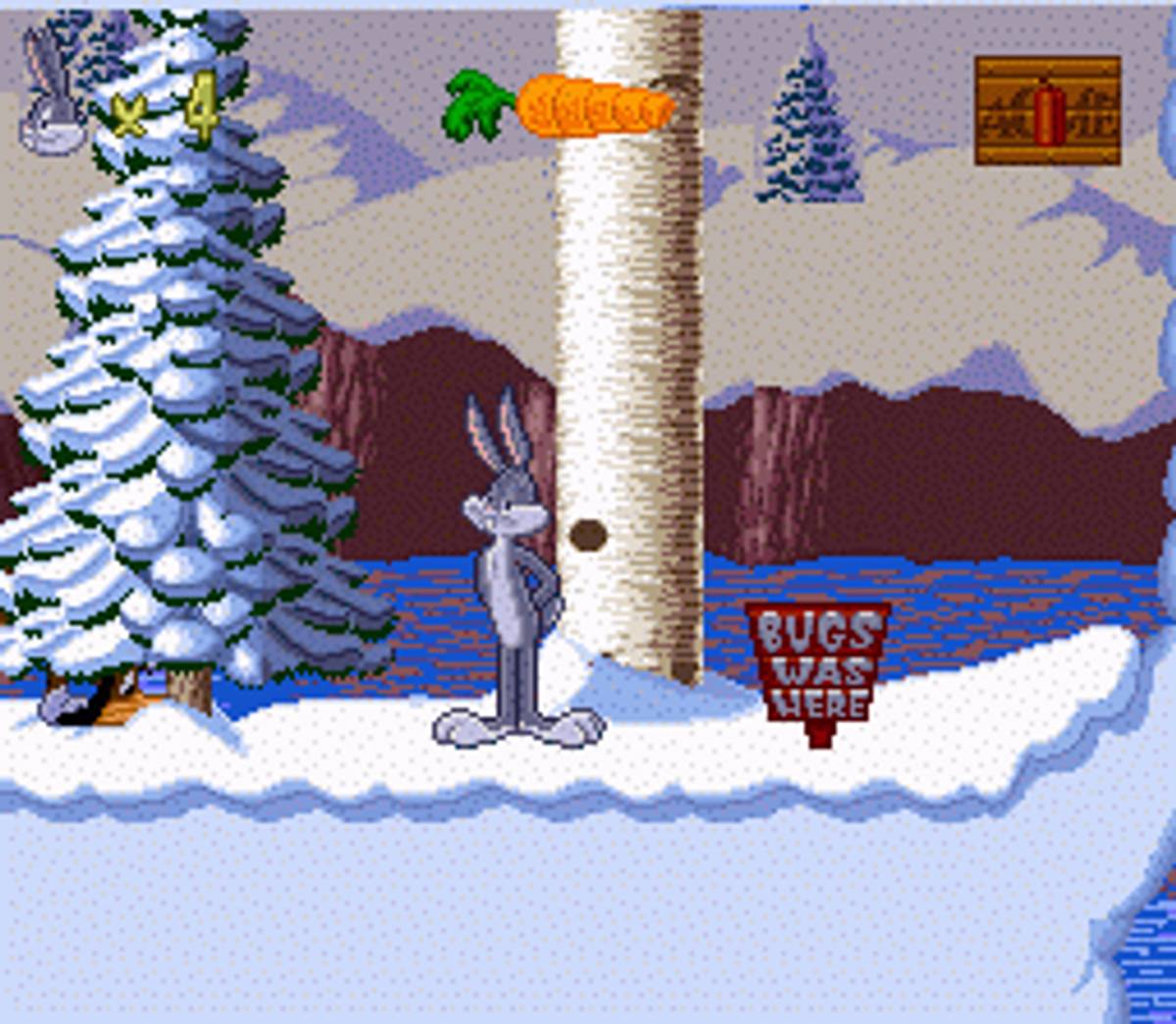 Bugs Bunny Rabbit Rampage ROM - SNES screenshot 6