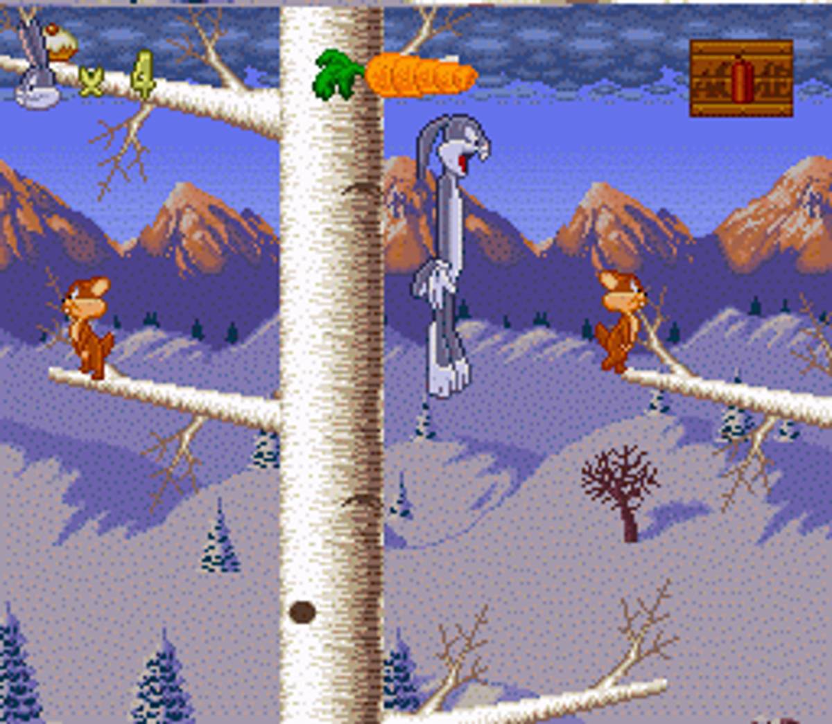 Bugs Bunny Rabbit Rampage ROM - SNES screenshot 7