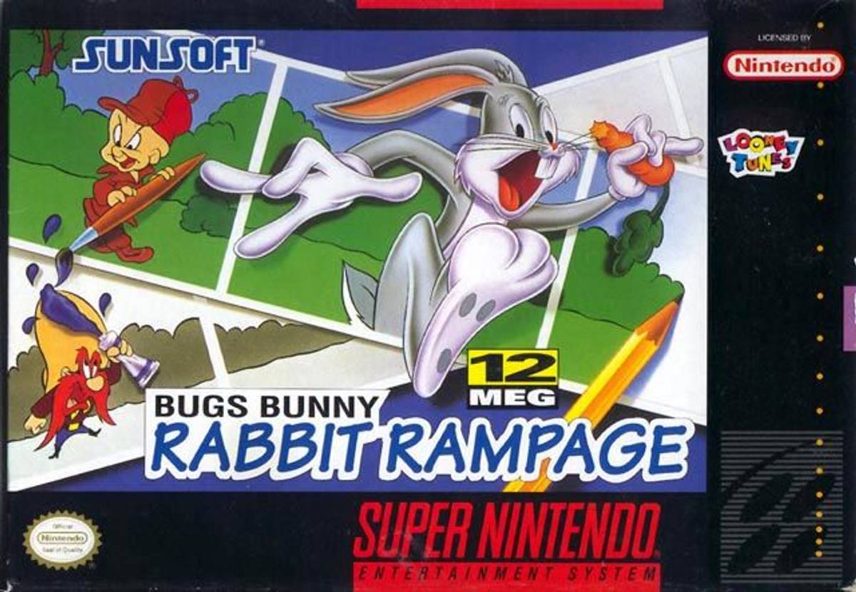Download Torrent Bugs Bunny Rabbit Rampage ROM – SNES