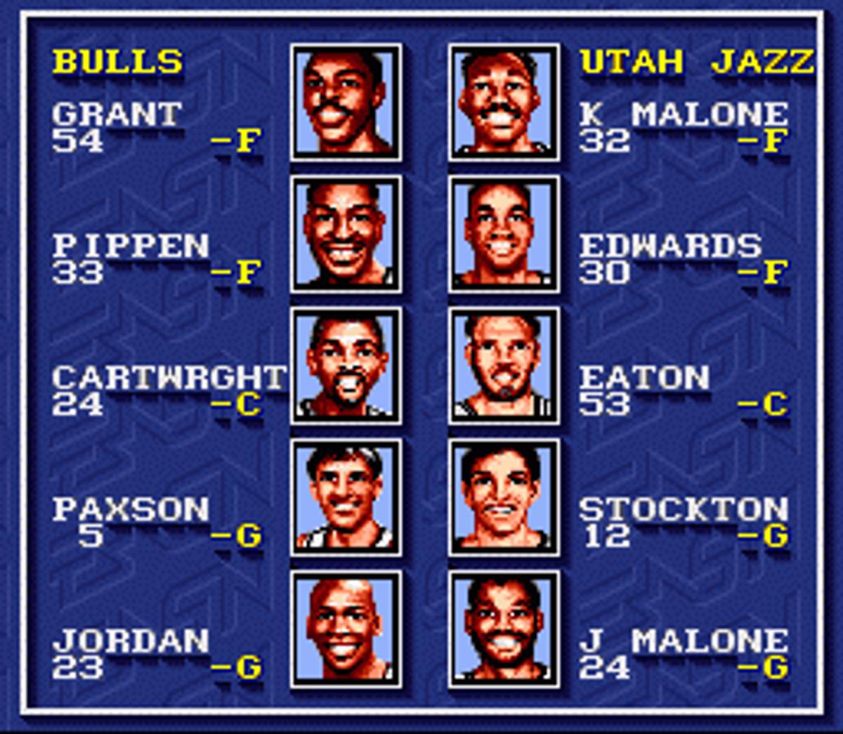 Bulls vs. Blazers and the NBA Playoffs ROM - SNES screenshot 3
