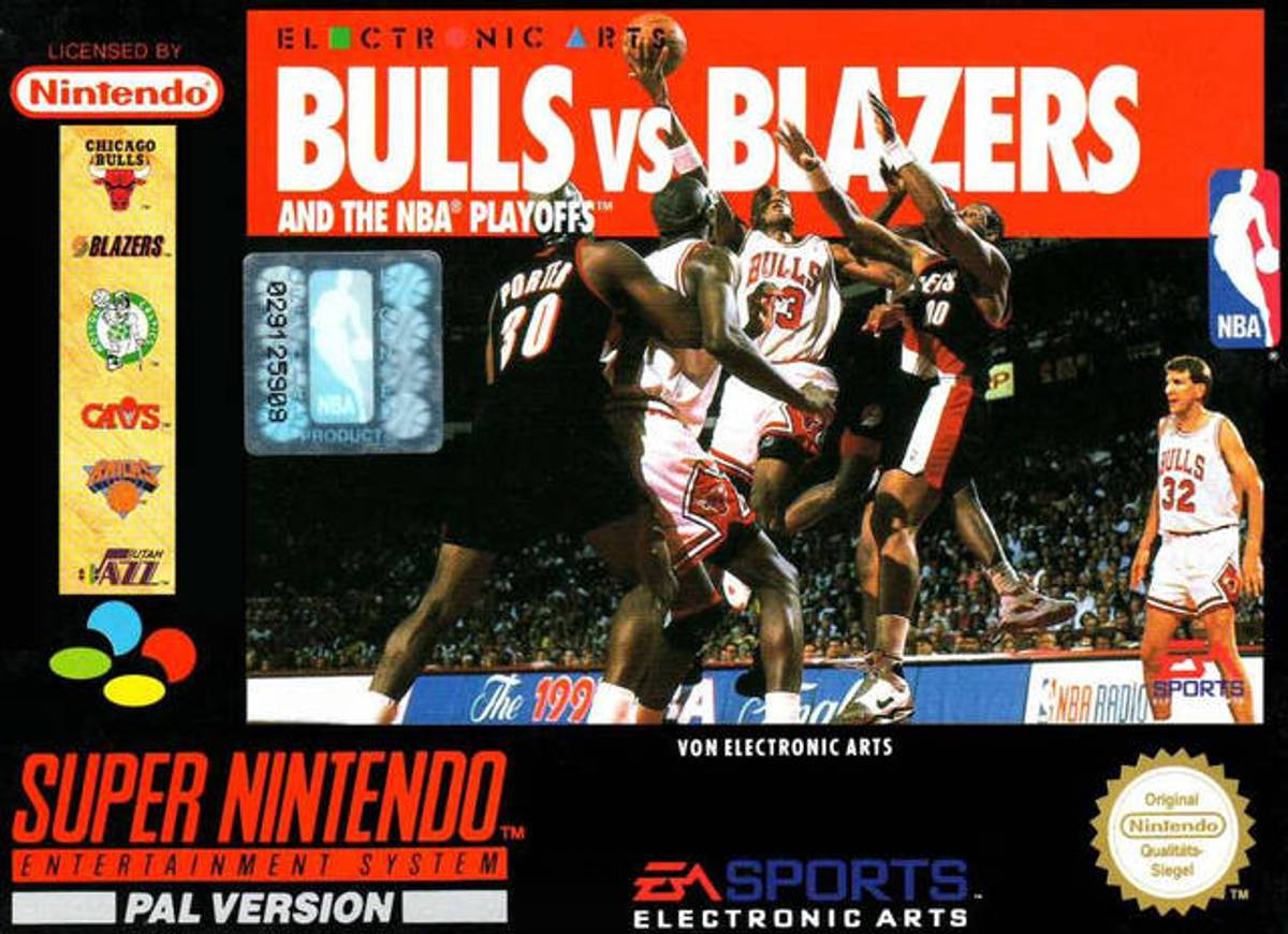Download Torrent Bulls vs. Blazers and the NBA Playoffs ROM – SNES