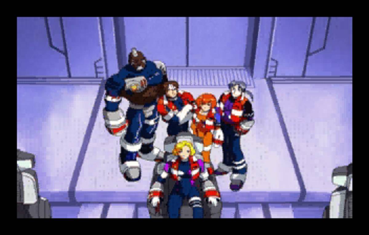 Burning Rangers ISO - Saturn screenshot 6