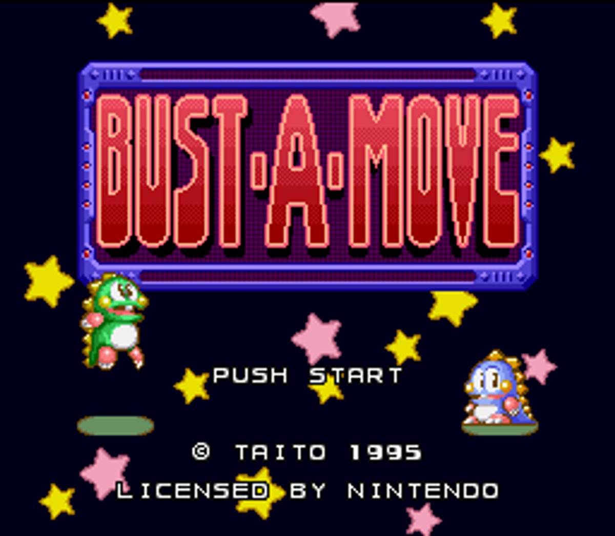 Bust-A-Move ROM - SNES screenshot 1