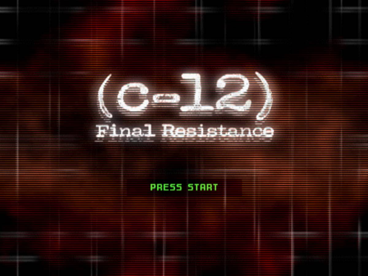 C-12: Final Resistance ISO - PS1 screenshot 1