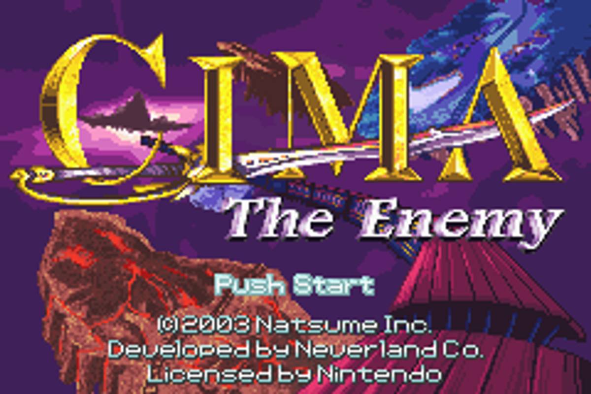CIMA: The Enemy ROM - GBA screenshot 1