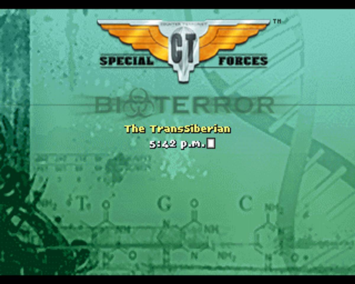 CT Special Forces 3: Bioterror ISO - PS1 screenshot 7