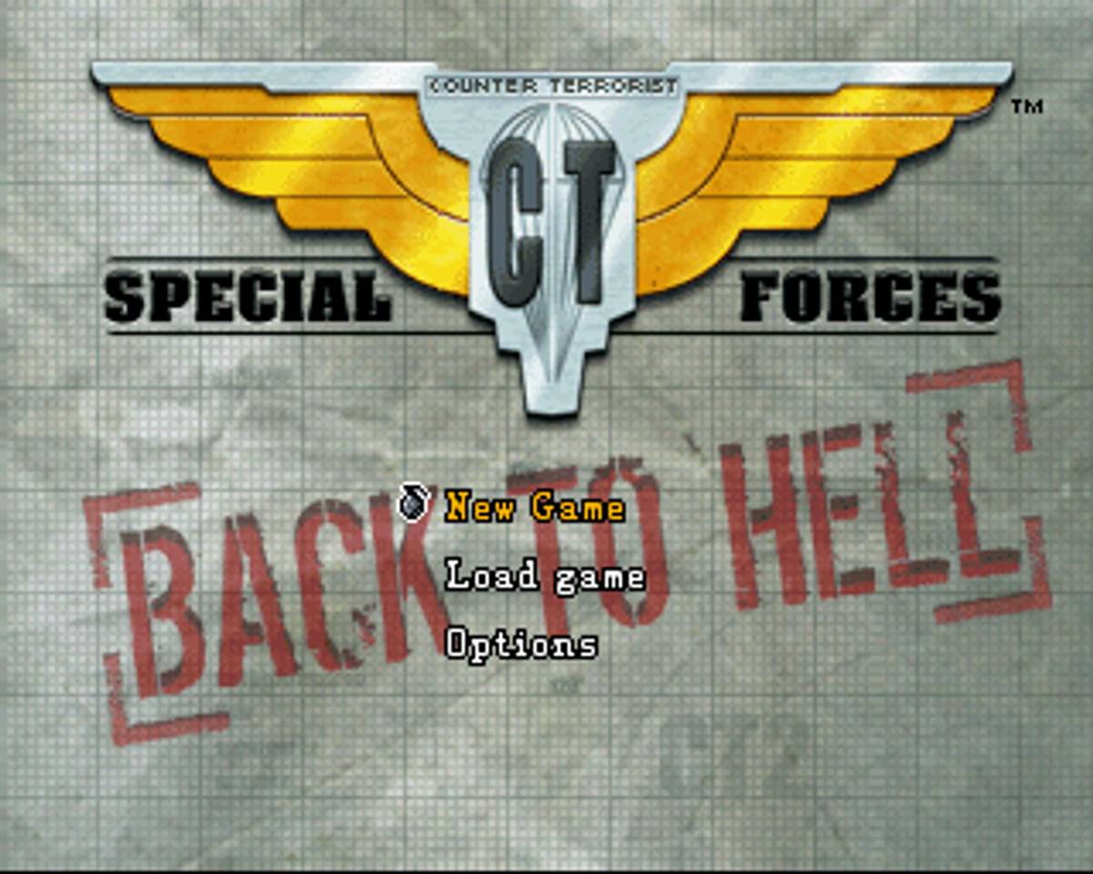 CT Special Forces: Back to Hell ISO - PS1 screenshot 5