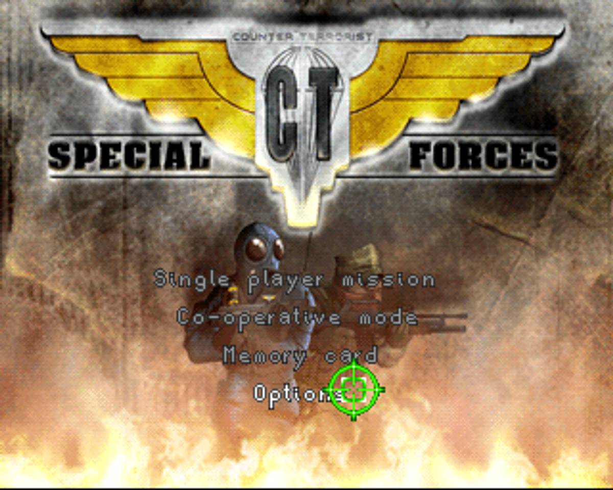 CT Special Forces ISO - PS1 screenshot 3